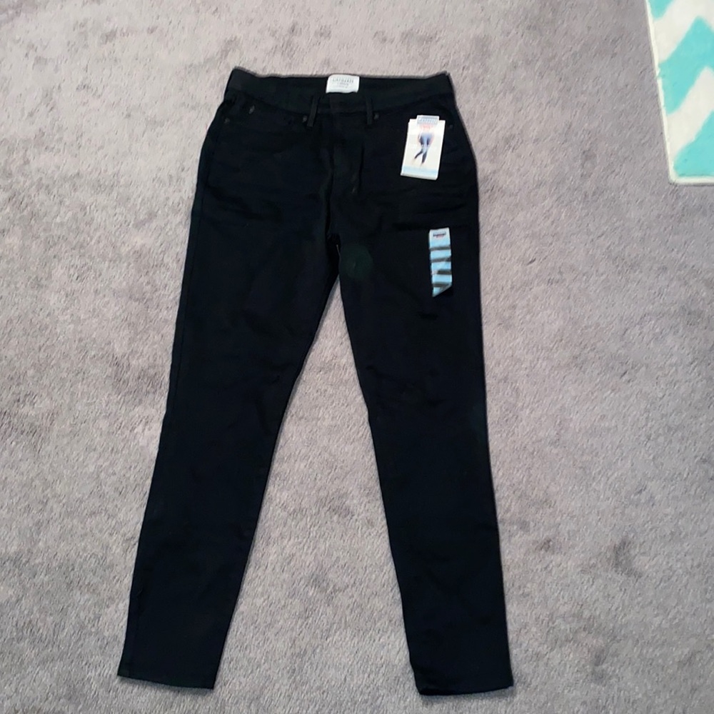 Black jeggings
